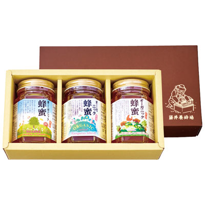 オーガニックはちみつセット 180g×3種: 夏のギフト｜生協の宅配
