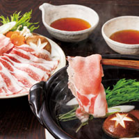 林牧場豚ロースバラしゃぶしゃぶセット　８００ｇ
