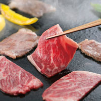 すすき産直牛カタロース焼肉用　４００ｇ