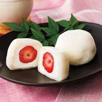 「和楽」生クリームいちご大福 8個