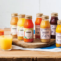 果樹物語・国産果汁のドリンク&スムージー 7種