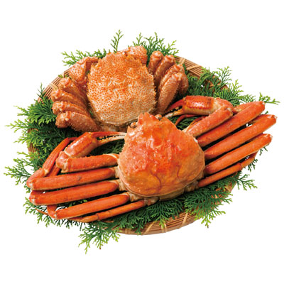 『ボイル毛がに&ボイルずわいがにセット 2種』